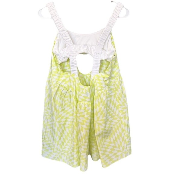 FP Movement by Free People One Two Punch 2pc Set Quilt Geo Sour Citrus Sz M NWT - Picture 4 of 10